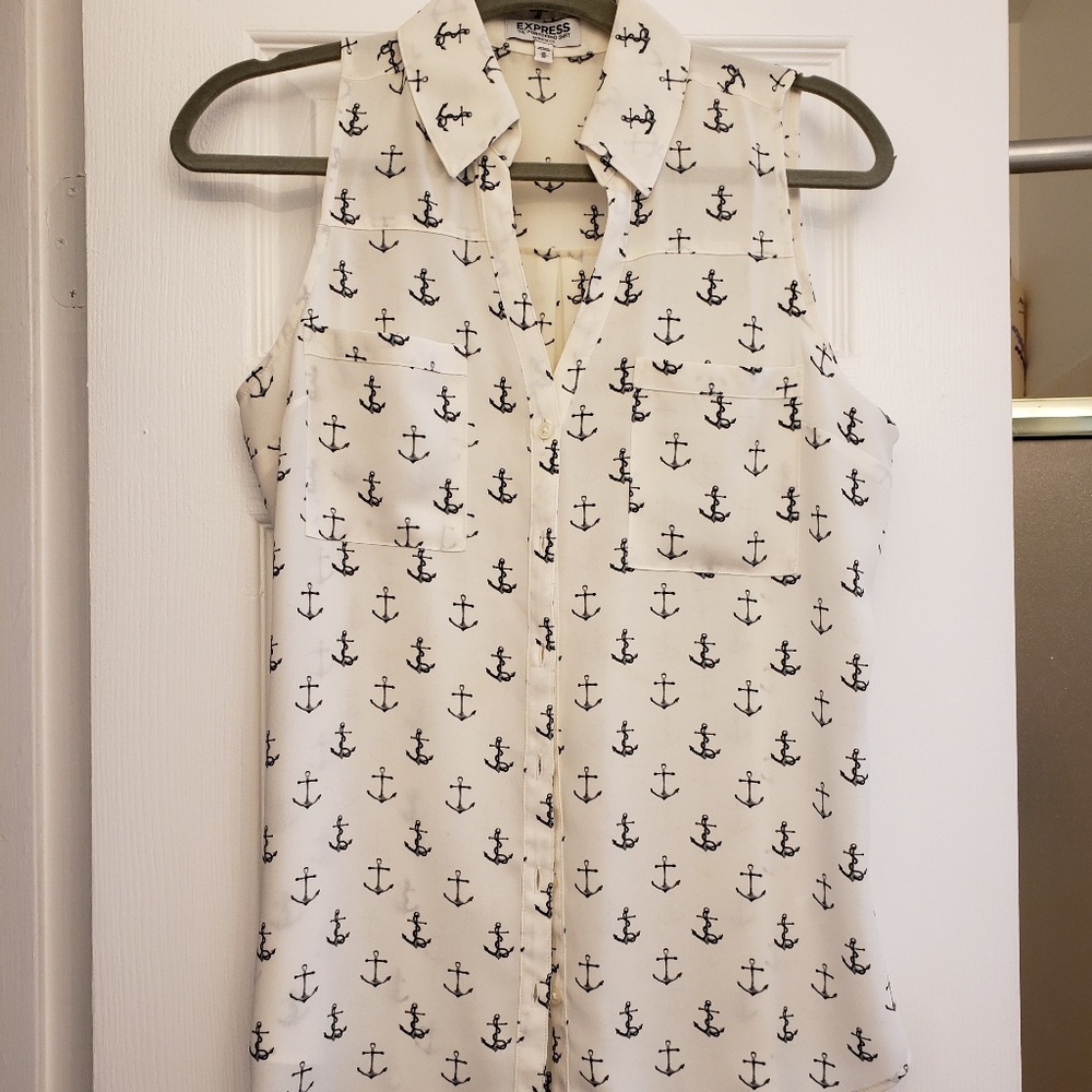 Express Portfolio Sleeveless top